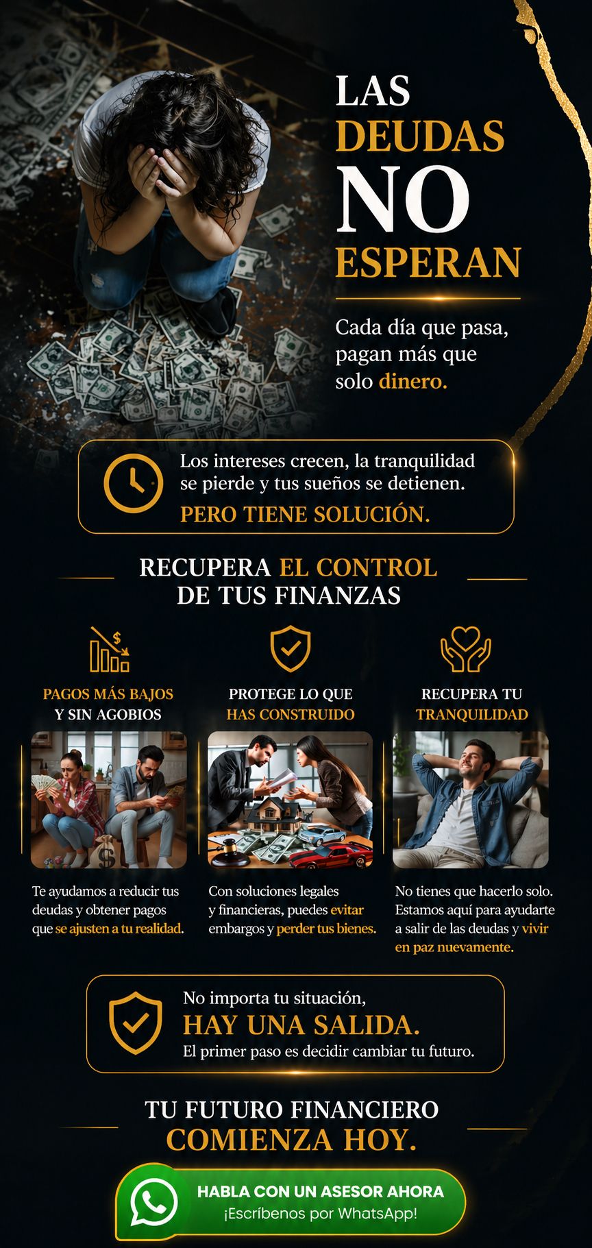 Las deudas no esperan — Maestra Aurora